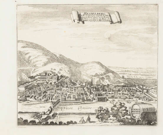Ansicht der Stadt Heidelberg - Foto 1