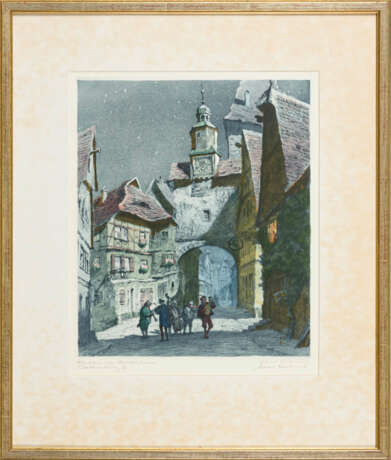 2 Werke: Ansicht von Rothenburg und Köln - фото 2