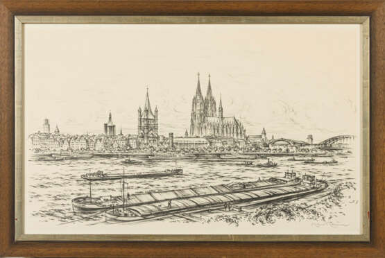 2 Werke: Ansicht von Rothenburg und Köln - Foto 3
