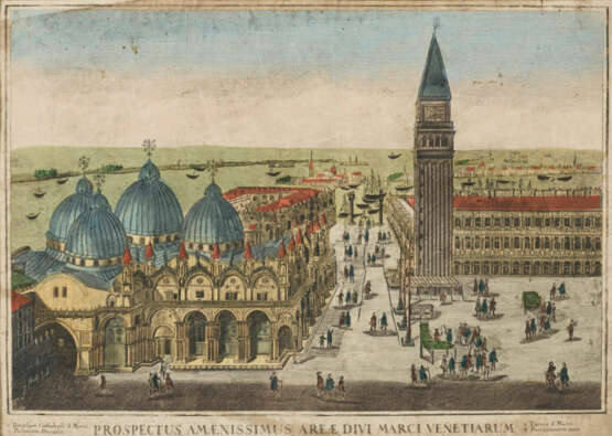 Ansicht des Markusplatzes in Venedig - photo 1