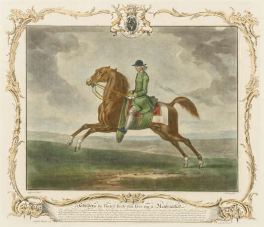 "The Portraiture of the famous Horse Old Partner" und "Childers, the Fleetest Horse that ever run at Newmarket" - фото 2