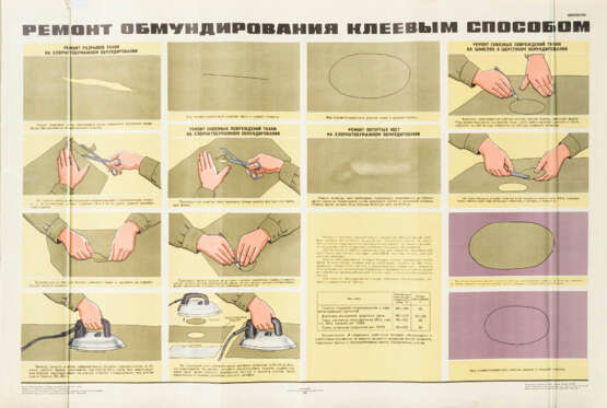 10 seltene Lehrtafeln der Sowjetarmee - photo 9