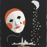 2 Werke: Mondgesicht und Kopf des Pierrot - Foto 3