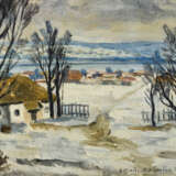 Russischer Maler: Winterlandschaft - photo 1