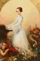 Porträt der Clara Schumann, geb. Wieck
