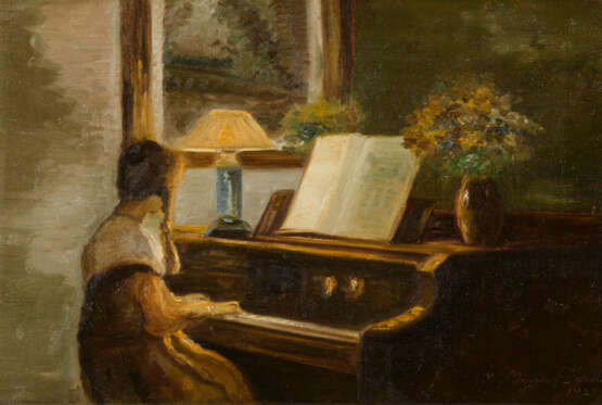 Mädchen am Klavier - photo 1