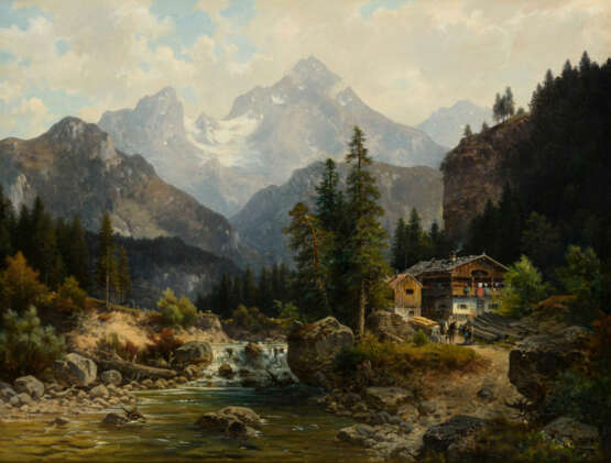 Gebirgslandschaft bei Berchtesgaden - photo 1