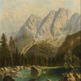 Landschaftsmaler Ende 19. Jahrhundert: Gebirgssee - photo 1