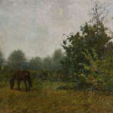 Russischer Maler: Pferd am Waldrand - photo 1
