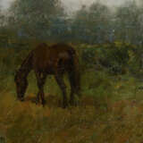 Russischer Maler: Pferd am Waldrand - фото 2