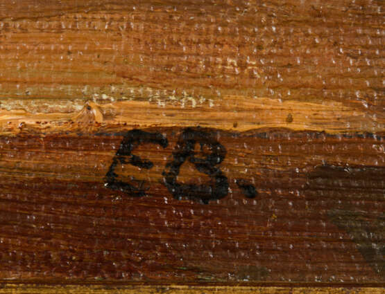Monogrammist "E.B.": Blumengeschmückter Teetisch - photo 2