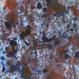 Blau-rot-türkise Abstraktion - Foto 1