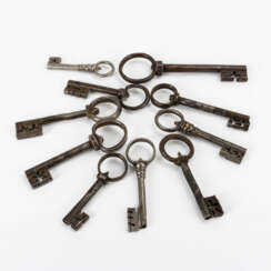 10 barocke Schlüssel