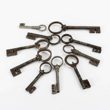 10 barocke Schlüssel - photo 1