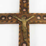 Barocke Reliquienkapsel mit Authentik sowie Reliquienkreuz - Foto 4