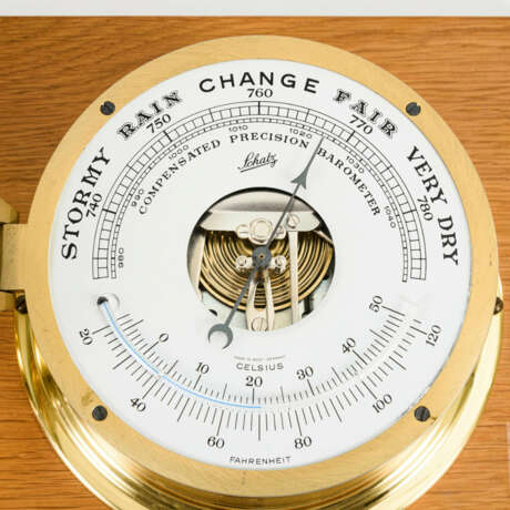 Maritimes: Barometer und Uhr - Foto 3