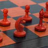 Bein-Schachspiel mit Spielbrett - photo 2