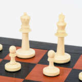 Bein-Schachspiel mit Spielbrett - photo 3