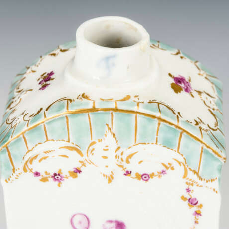 Teedose mit Puttenmalerei - photo 3