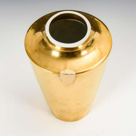 Empire-Vase mit Goldfond - Foto 2