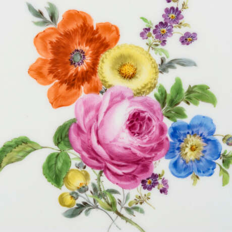 Tortenplatte mit Blumenmalerei - фото 2