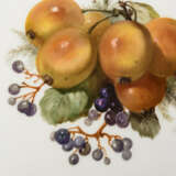 Paar Teller mit Fruchtmalerei - Foto 2
