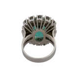 Ring mit Turmalin ca. 12,5 ct und Diamanten - photo 4