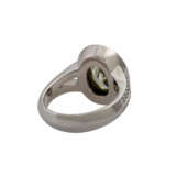 Ring mit ovalem Brillant ca. 3,3 ct, - Foto 3