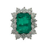 Bedeutender Ring mit feinem Kolumbianischem Smaragd - photo 2