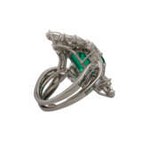 Ring mit hochfeinem kolumbianischen Smaragd - Foto 3