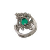 Ring mit hochfeinem kolumbianischen Smaragd - фото 4