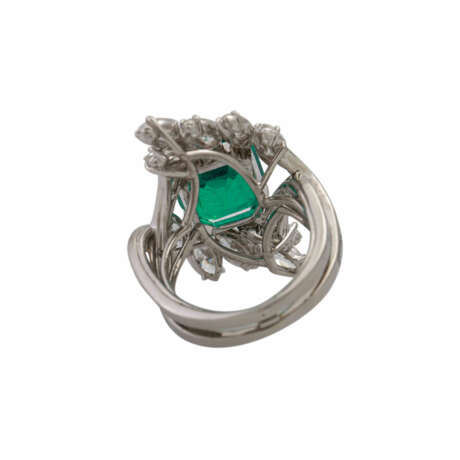 Ring mit hochfeinem kolumbianischen Smaragd - фото 4