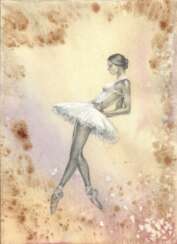Балет, балет, балет... Рисунок 2021г Автор - Мишарева Наталья