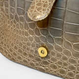 Handbag “Vintage bag made of crocodile skin Accent. Japan, genuine leather, handmade, 2000”, Crocodile leather, Japan, 2000 - photo 6