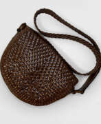 Handbags and purses. Винтажная сумка "De Vecchi". Италия, натуральная кожа, ручная работа, 1980-90 гг.