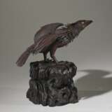 AN IRON ARTICULATED SCULPTURE OF AN EAGLE - фото 4