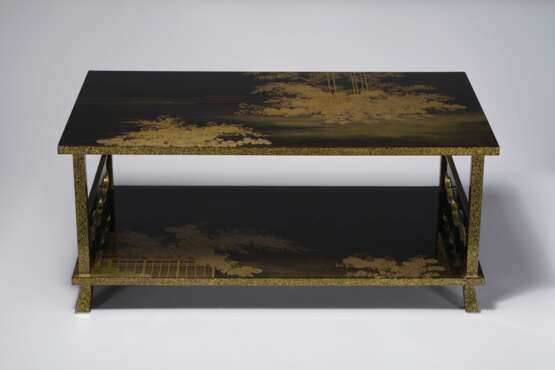Zohiko, Heian. A TWO-TIERED LACQUER TABLE - фото 1
