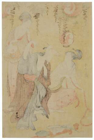 Chobunsai, Eishi. CHOBUNSAI EISHI (1756-1829) - Foto 3