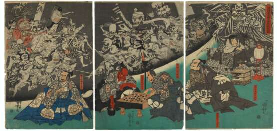 Utagawa, Kuniyoshi. UTAGAWA KUNIYOSHI(1797-1861) - Foto 1