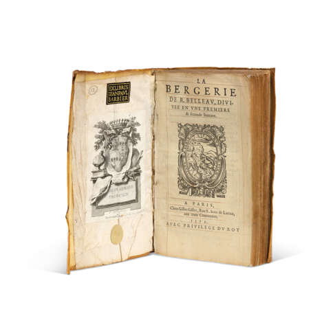 BELLEAU, R&#233;my (1528-1577). La Bergerie de R. Belleau, divis&#233;e en une premi&#232;re & seconde Iournee. Paris : Gilles Gilles, 1572. - photo 2