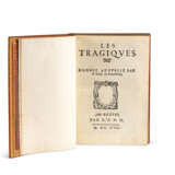 [AUBIGN&#201;, Th&#233;odore Agrippa d` (1552-1630)]. Les Tragiques. Donnez au public par le larcin de Prom&#233;th&#233;e. Au Dezert par L.B.D.D, [ch&#226;teau de Maill&#233; : Jean Moussat], 1616. - photo 1
