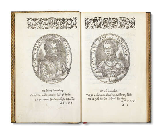 DES AUTELS, Guillaume (1529 - 1581). Amoureux repos de Guillaume des Autelz, Gentilhomme Charrolois. Lyon : Jean Temporal, 1553. - фото 2
