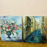 Design Painting “Venice”, Canvas on the subframe, Oil paint, Realist, Cityscape, Ukraine, 2020 - photo 2