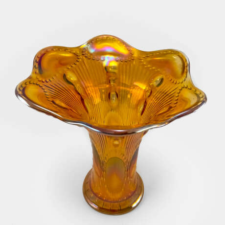 Vase “Beaded Bullseye”, Imperial, Glass, USA, 1906 - photo 3