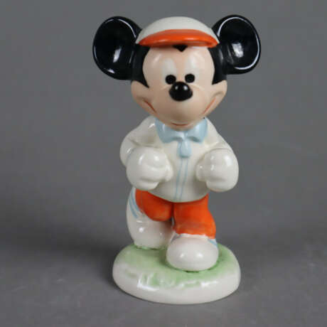 Porzellanfigur "Mickey als Jogger" - Foto 1