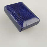 Großer geschliffener Saphir- blauer Saphir, rechteckig facettiert, ca. 429 ct, lose, mit Zertifikat - photo 3