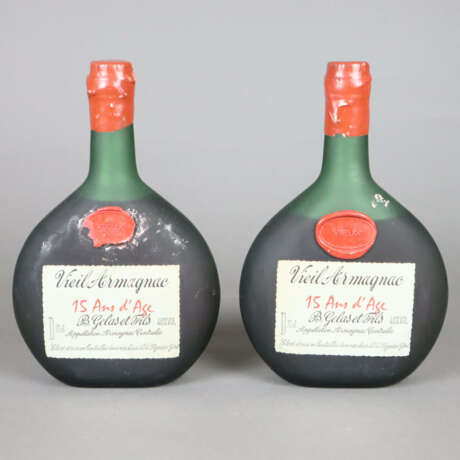 Zwei Flaschen Armagnac - фото 1