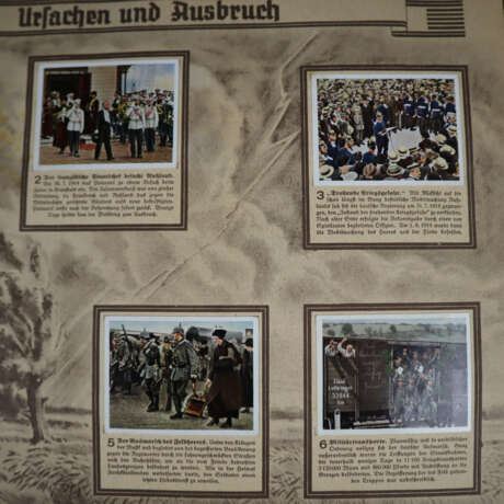 Sammelbilderalbum "Der Weltkrieg 1914 - Foto 3