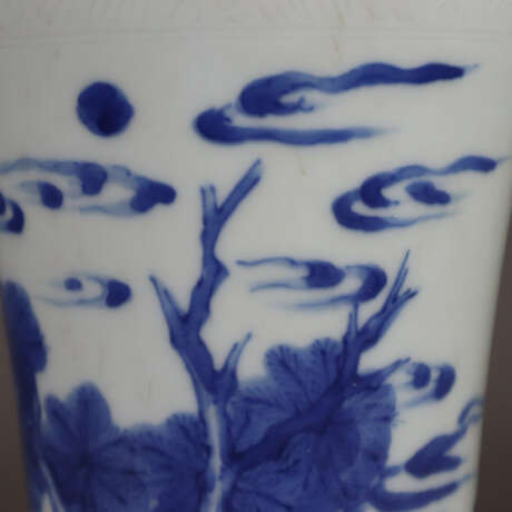Blau-weiß-Vase - Foto 8