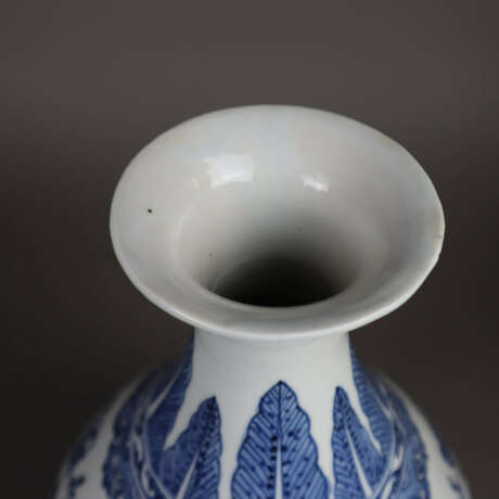 Blau-Weiß-Vase - Foto 2